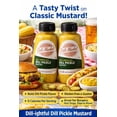 thumbnail image 4 of Deli Market Dill-ightful Dill Pickle Mustard, Gluten Free, Kosher, 12 oz Bottles, 2 Pack, 4 of 4