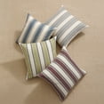 thumbnail image 2 of 2-Pack Modern Decorative Throw Pillow Covers, Textured Stripe Cushion Cases for Sofa Couch Bed Living Room Home Décor, 2 of 7