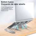 thumbnail image 4 of Base de Laptop, Soporte para Laptop, Material de Aleación de Aluminio, Ajuste Multiángulo Plegable. Soporte Portátil, para Computadoras Portátiles, 4 of 4