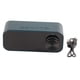 thumbnail image 1 of Mini altavoz Bluetooth con graves potentes, despertador dual, altavoz inalámbrico portátil con pantalla LED azul, 1 of 14
