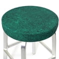 thumbnail image 3 of Goofa Teal Marble Printed Stool Covers Round, Waterproof Round Bar Stool Covers Anti-Slip Round Bar Stool Seat Cover with Elastic Bands Durable-14 inch, 3 of 7