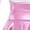 Pink, variant on EnJoCho Girls Metallic Skater Skirt Sparkly Shiny Flared Elastic Waist A-Line Min𝗂 Skort for Girls Solid Trendy Casual Teenage Square Neck Flowy Sundress