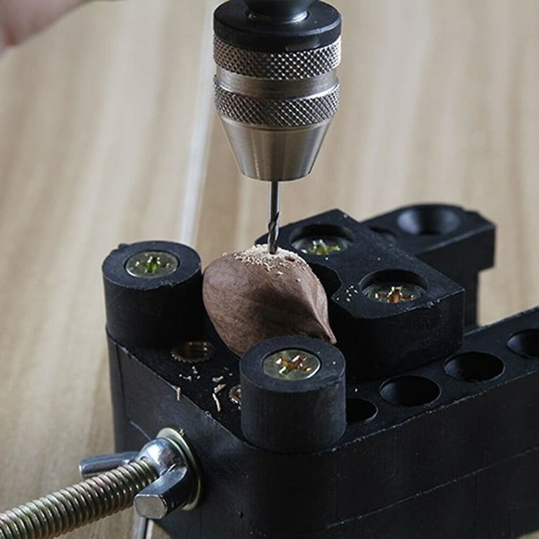 Portable Mini Hand Drill Twisted Workshop Aluminum Pin Vise Hand Push  Durable 