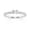14K White Gold Plated 925 Sterling Silver, variant on 0.37 Carat Baguette Wedding Bands Ring for Women 14K Yellow Gold Plated 925 Sterling Silver Dainty Minimalist Stacking Eternity Anniversary Engagement Ring Jewelry Gift for Her D Color VVS1 5
