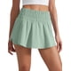 thumbnail image 1 of Short falda CRZ YOGA de talle alto con volantes, shorts deportivos talla grande, 1 of 5