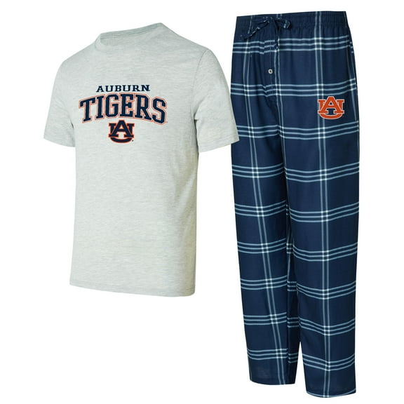 Men's Concepts Sport Auburn Tigers T-Shirt & Pants Sleep Set