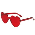 thumbnail image 1 of Frameless Transparent Glasses Europe and America Candy Color Couple Sunglasses, 1 of 3