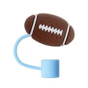 Slhljlin Baseball Football Football Basketball Ice Cup Car Cup Cap Food Grade Silicone Glass Stopper Decorative Cap (A)