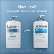 Lubriderm Daily Moisture Body Lotion, Fragrance-Free, with Vitamin B5 for Dry Skin Relief, 24 oz, 2 Pack