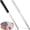 Black & White, variant on Tutuviw 2 Pcs 7.5"Stainless Steel Letter Opener,Envelope Opener Slitter,Mail Opener Blade,Envelope Opener Knife,Business Card Holder Letter Opener for Office Home Supplies,Black & White