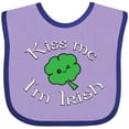 thumbnail image 3 of Inktastic Kiss Me I'm Irish Boys or Girls Baby Bib, 3 of 4