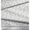 thumbnail image 2 of Soimoi Modal Satin Fabric Baseball Sports Print Sewing Fabric Yard 42 Inch Wide, 2 of 3