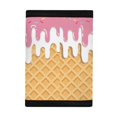 thumbnail image 3 of FUIALDOLG Ice Cream Waffle & Sprinkles Print Lightweight Trifold Card Wallet, Polyester Children's Wallet Portable Children's Money Wallets for Travel Sports, 3 of 7