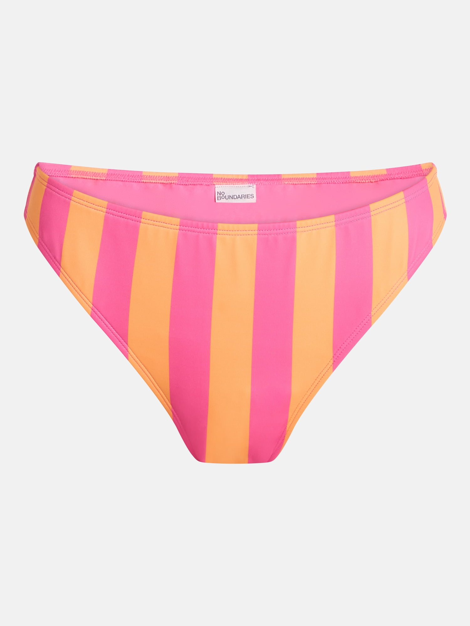 No Boundaries Mid Rise Bikini Bottoms, Women's XXS-XXL