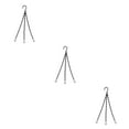 thumbnail image 2 of Youkk Metal Wide Application Rattan Hanging Chain Set For Hanging Baskets Adjustable Length Durable Metal Hanging Basket black Chain 50cm 3PCS, 2 of 6