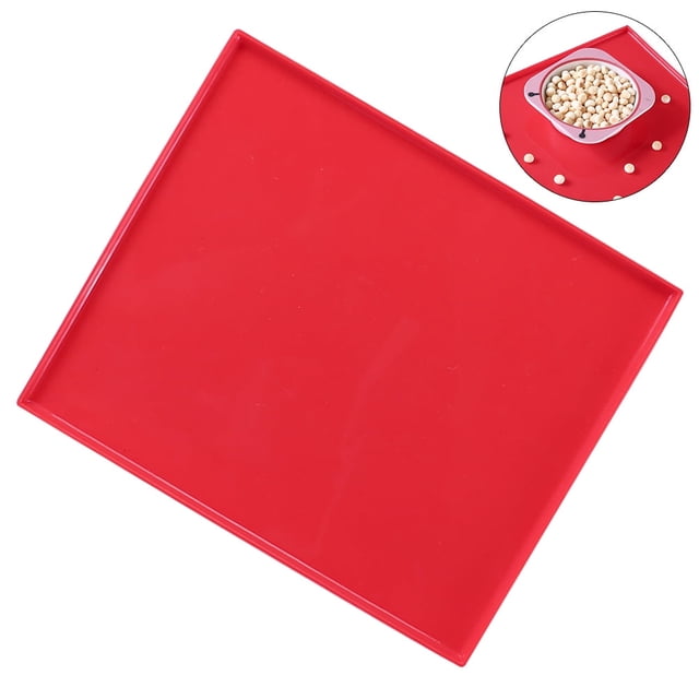 Almohadilla de silicona para tapete de cocina para hornear, bandeja multifunción para alimentos, revestimiento antiadherente para horno