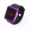 thumbnail image 1 of Electroplated LED Square Electronic Watch Student Adult Apple Couple Sunglasses Kids Watch, 1 of 5