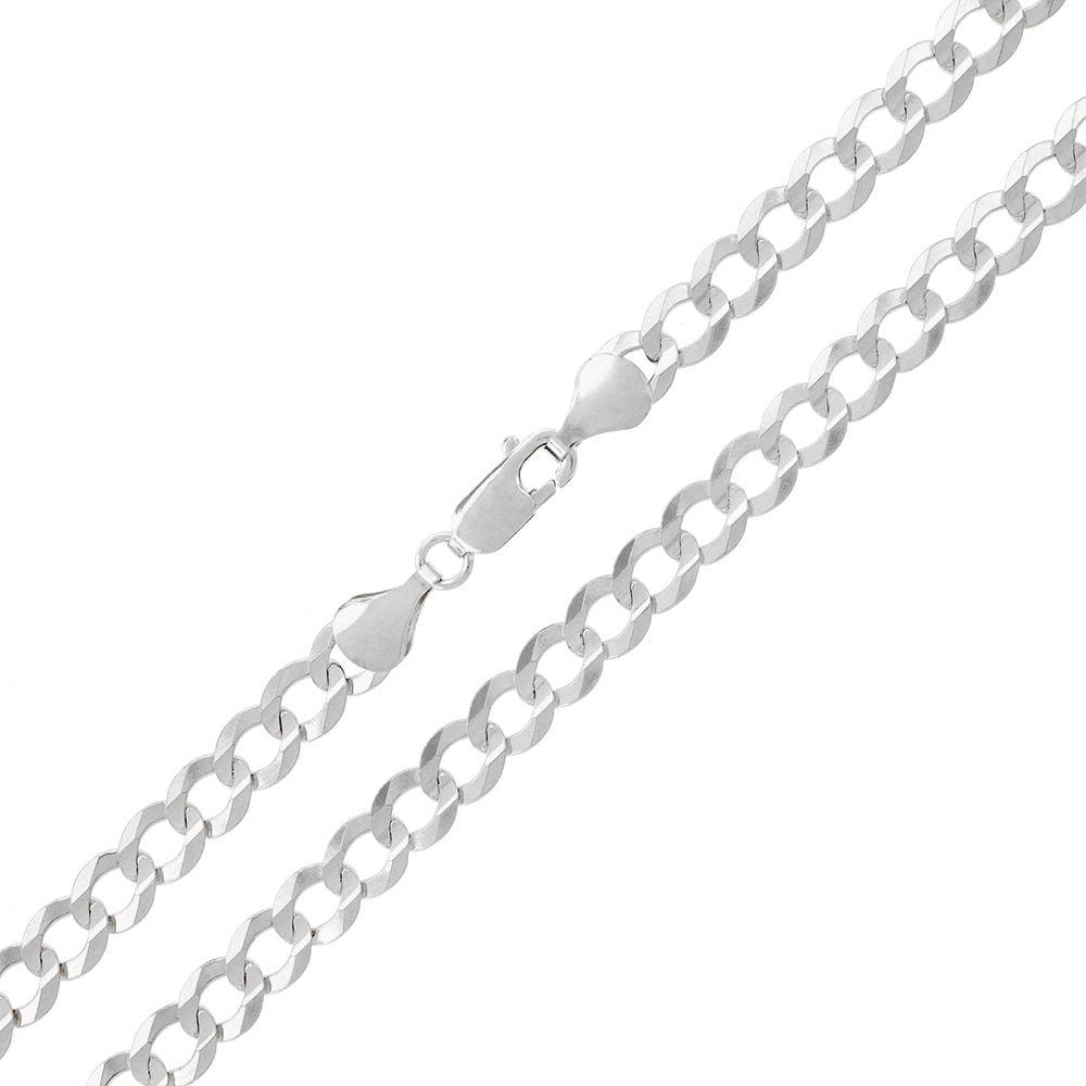 Jewels By Lux Sterling Silver 6mm Curb Chain