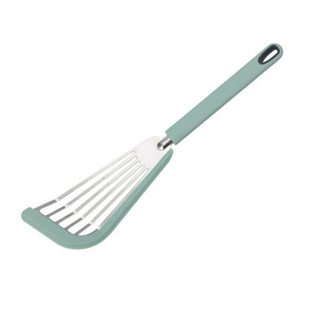 

Lierteer Stainless steel silicone shovel fish spatula stainless steel spatula green