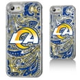 thumbnail image 4 of Los Angeles Rams iPhone Paisley Design Glitter Case, 4 of 5