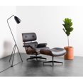 thumbnail image 3 of Silla replica Eames Lounge Ottoman - Nogal con Negro WEIK Lounge Ottoman/Trendy, 3 of 8
