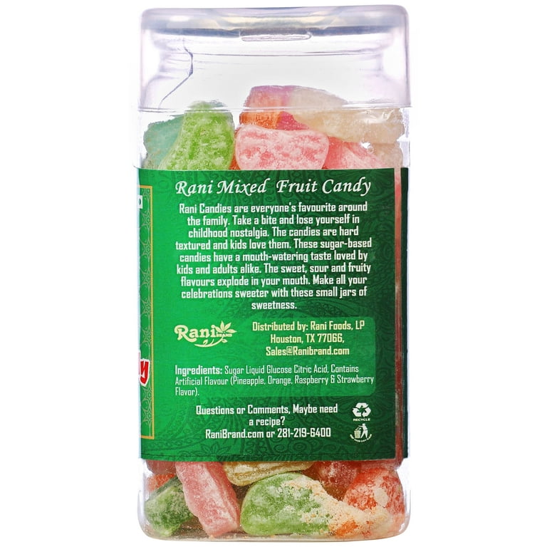 Rani Mixed Fruit Candy 5.25oz (150g) Vacuum Sealed, Easy Open Top