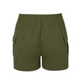 thumbnail image 6 of iHPH7 Cargo Shorts Women, Booty Shorts for Women, Cotton Shorts for Woman, High Waisted Shorts Women, Summer Shorts for Women, Green M, 6 of 9