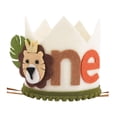 thumbnail image 3 of Lion 1er cumpleaños Crown Wilds 1 Baby Crown para juego de roles Carnival Fancy Dress A, 3 of 8