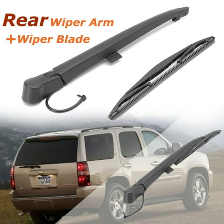 Wiper Arm Tensioner - Rear Window Wiper Arm & Blade For Chevrolet Tahoe Suburban 2500 1500 2007-2013