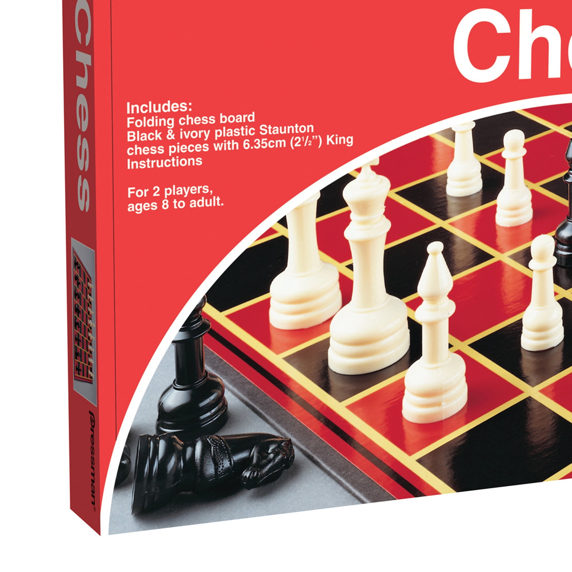 Pressman Chess Board Game, Pack of 3