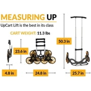 UpCart Lift 200lb Capacity Stair Climbing Folding Hand Truck