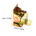 thumbnail image 2 of YSNOOWE Folding Table Legs Iron Square Buckle Design with Automatic Locking for RV Use 7.3X2.4In, 2 of 8