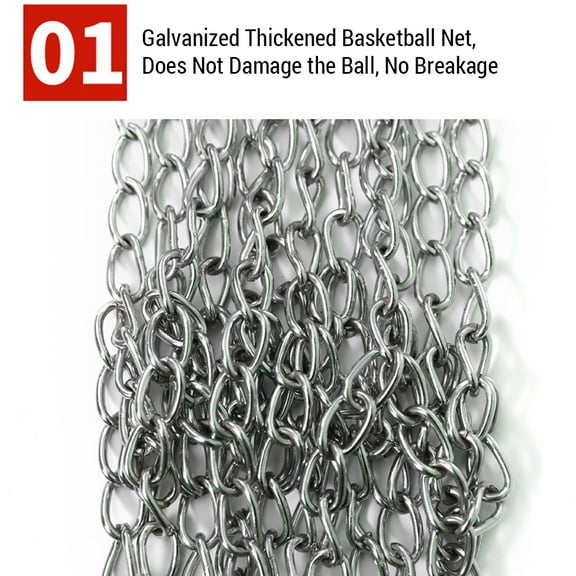 Basketball hoop,Chain Net Iron Net Iron Net Heavy Duty Chain Duty Chain Net Huiop Siuke Net Heavy