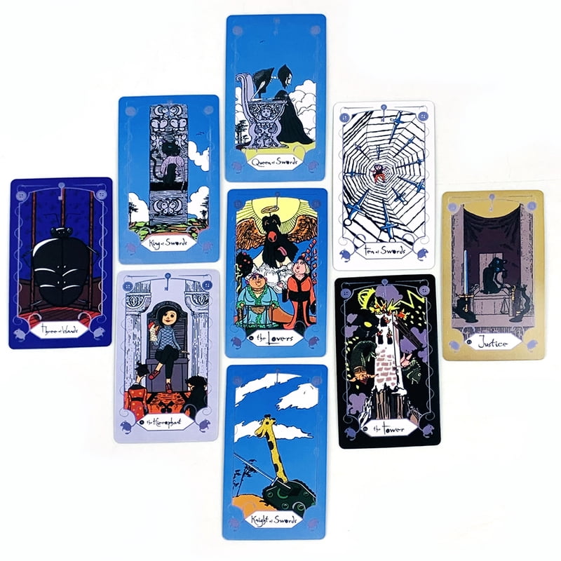 New Tarot Cards A 78 Pcs Tarot Deck The Key That Opens The Door To The Coraline World, Great For Meditation & Party Games