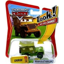 Disney Cars Lenticular Eyes Series 1 Sarge Diecast Car