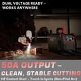 thumbnail image 2 of YesWelder Plasma Cutter 50 Amps Contact Start 110/220V Dual Voltage IGBT Inverter Digital Display, 2 of 8