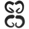thumbnail image 1 of Disfraz De 2 Pares De Cuernos De De Ovejas Artificiales Diadema De Cuernos De Oveja Para Disfraz De Cosplay De Halloween Hugo Diadema de aro de cuerno de oveja, 1 of 9