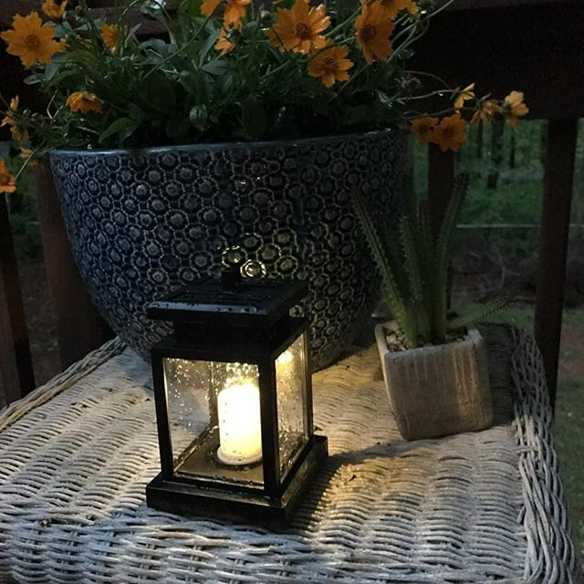 Leuchten xjled Umbrella Outdoor LED Solar Lantern Wireless LED Solar Light Lámpara solar fürgarten Decoración de jardín, valla, jardín, garaje, escaleras, etc. JFHHH pequeña
