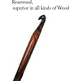 thumbnail image 2 of Rosewood Set of 15 Crochet Hooks 3.5 MM to 25 MM, Wooden Yarn Crochet Hooks | Engraved with Sizes | Gift, 2 of 7
