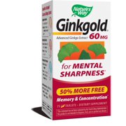 Nature's Way Ginkgold Tablets, 75 Ct