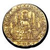 County of Flanders Gold Chaise d'Or (1346-1384 AD) MS-63 NGC