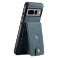 thumbnail image 4 of for Google Pixel 7 Pro Back Case, PU Leather Detachable Card Slot Magnetic Closure Shockproof Kickstand Slim Fit Support Magnetic Car Mount Phone Cover for Google Pixel 7 Pro, Blue, 4 of 11