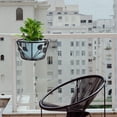 thumbnail image 4 of IDEANATEGRATE Macetero De Hierro Negro Resistente Para Colgar Y Exhibir En O, 4 of 6