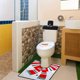 thumbnail image 5 of Juego de fundas para asiento de inodoro, 3 piezas, calentador, elástico, lavable, decoración navideña, funda para asiento de inodoro, tapa de inodoro, alfombra, baño, novedad, decoración navideña, 5 of 7
