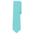 thumbnail image 2 of Jacob Alexander Polka Dot Print Extra Long Neck Tie for Big and Tall Men - Aqua, 2 of 7
