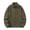 W01-Army Green, variant on Men's Full-Zip Fleece Mock Neck Sweatshirt Loose Fit High-Neck Sweatshirt Long Sleeve Gym Workout Turtleneck Sweater Coat Army Green M