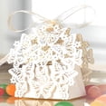 thumbnail image 3 of Caja de caramelos de mariposa hueca con láser, caja de cartón para caramelos de chocolate para bodas, 3 of 6