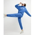 thumbnail image 5 of Champion Women's Campus Eco Fleece Funnel Neck Sweatshirt Warm Blueberry W4660G 586GUA GLF, 5 of 6