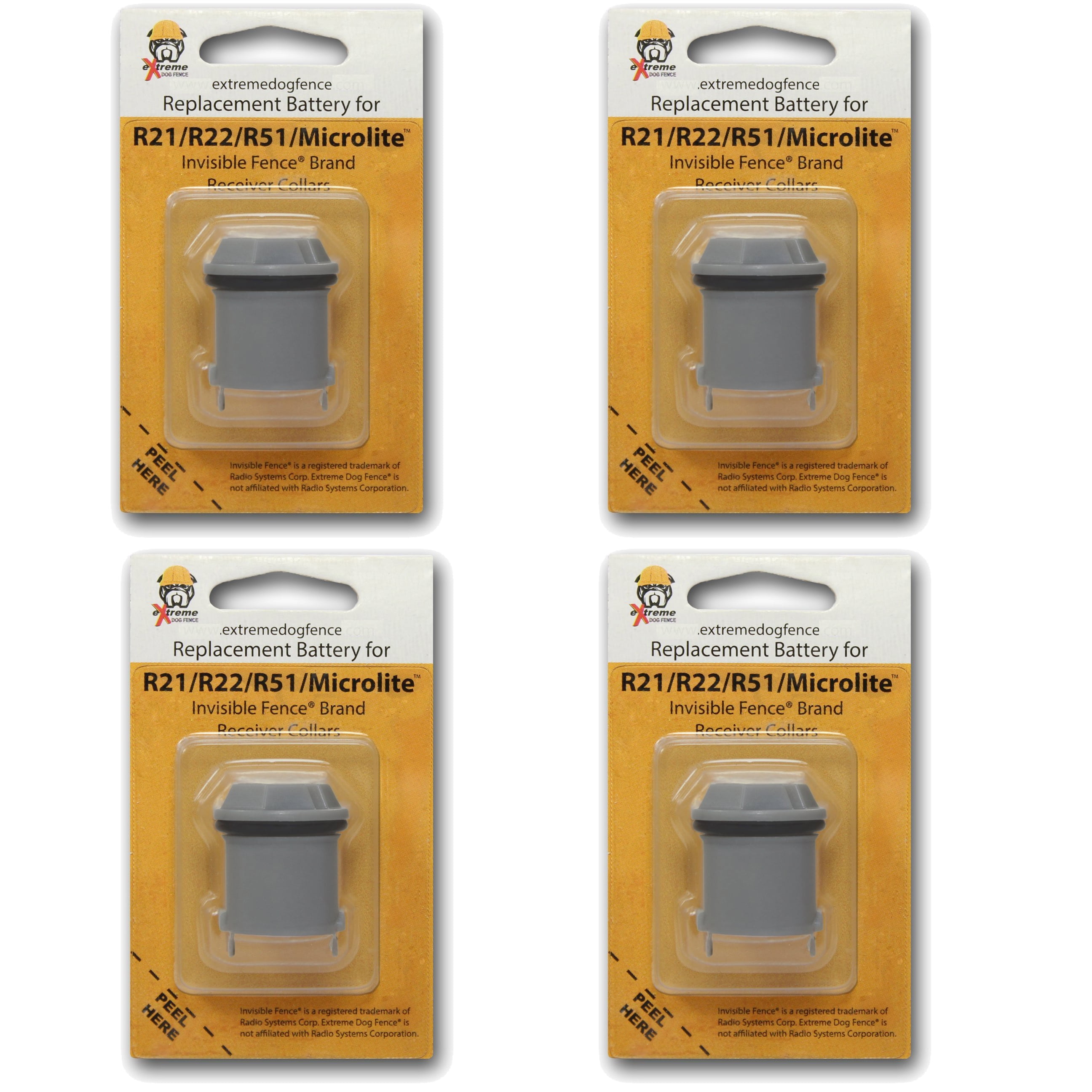 Invisible Fence Brand Compatible Batteries (eXtreme Dog Fence Brand