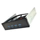 thumbnail image 5 of Panel frontal USB,Tarjeta de expansión de computadora del panel frontal USB,Unidad Óptica Panel Frontal 4 Puertos USB 3.0,PC de escritorio con concentrador USB en el panel frontal de 5,25 CUTICAT Panel frontal USB, 5 of 7